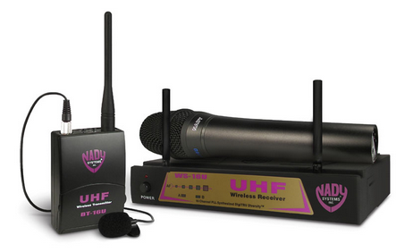 NADY WS-16U 频率合成的16通道UHF无线系统
