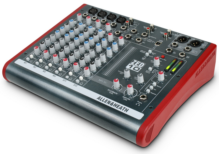 艾伦赫赛 ALLEN&HEATH ZED-10 10路模拟调音台