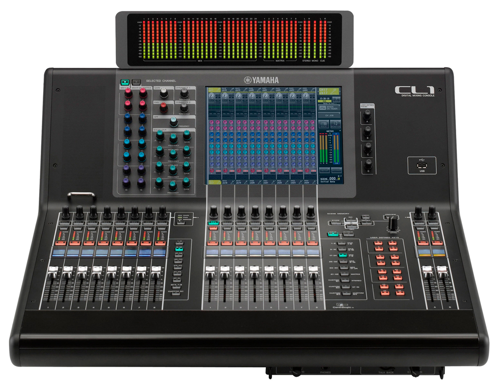 雅马哈 YAMAHA CL1 48路数字调音台