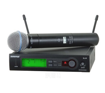 SHURE 舒尔 SLX24/BETA58A手持式无线话筒