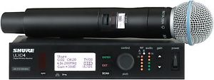 舒尔 SHURE ULXD24/Beta58A 无线数字话筒(超心形)