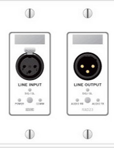 莱恩 RANE  RAD23W  远程音频设备