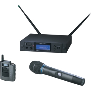 铁三角 Audio-Technica AEW-4315aD 无线双发射话筒