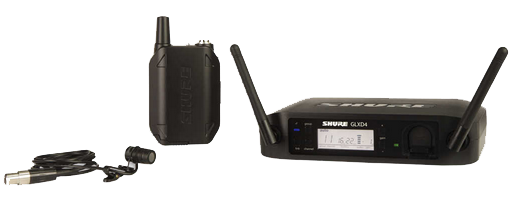舒尔 Shure GLXD14/WL185 领夹式无线话筒