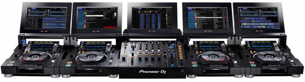 先锋 Pioneer CDJ-TOUR1+DJM-TOUR1 巡演DJ系统