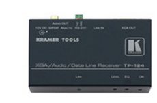 克莱默 Kramer TP-124 计算机图像视频，立体声音频& S/PDIF和RS-232双绞线接收器