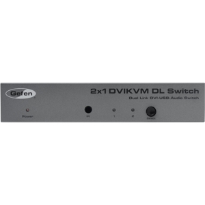 格芬  Gefen  dvikvm241dl 2X1双链路DVI KVM切换器