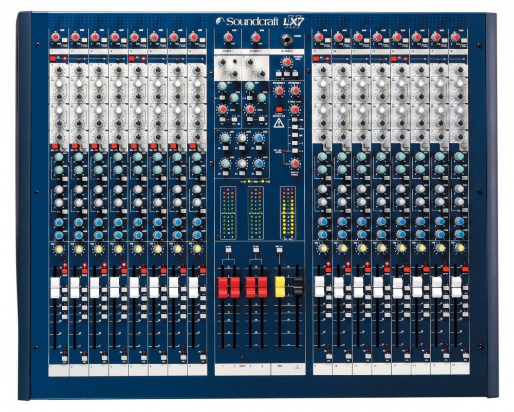 声艺 SOUNDCRAFT LX7ii16 16路调音台