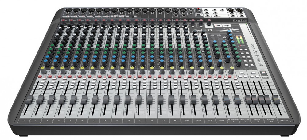 声艺 Soundcraft Signature 22 MTK 22路录音调音台