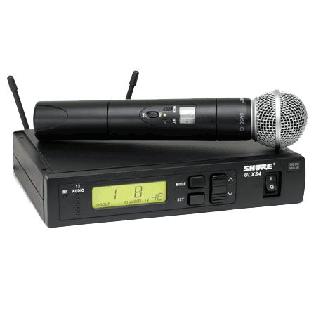 舒尔 SHURE ULXS24/SM58 无线话筒