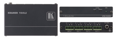 克莱默 Kramer VM-3AN  平衡立体声音频分配放大器