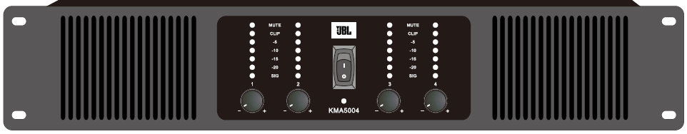 JBL KMA5004 4*500w功放