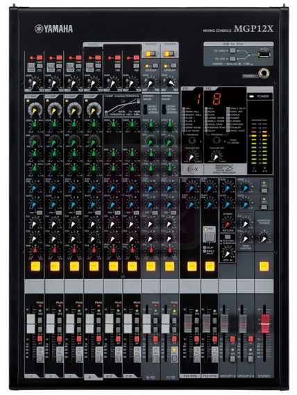 雅马哈 YAMAHA MGP12X 数模结合型调音台(带混响)