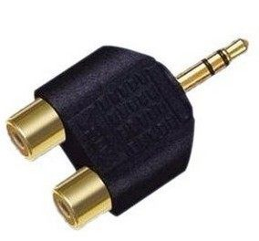 SPS 205 镀金3.5mm立体声公转双莲花