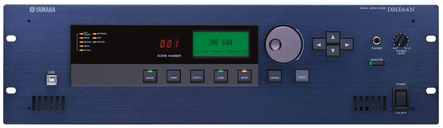 雅马哈 YAMAHA DME64N 数字混音台