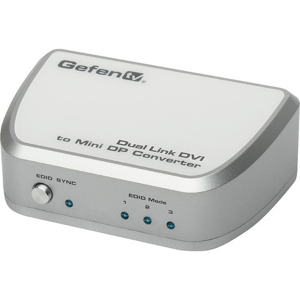 格芬  Gefen   gefentv双链路DVI迷你DP转换器
