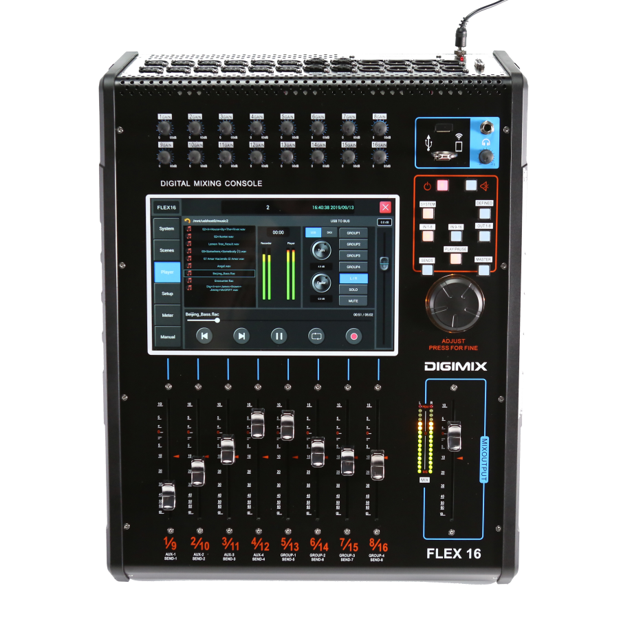 DIGIMIX FLEX 16 世界顶级16路紧凑型数字调音台