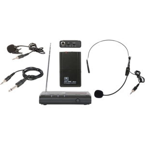 Galaxy Audio VESR/318 单通道VHF无线领夹式麦克风系统