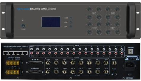 Honeywell TK-AUDIO AS-32816S 16路数字音频矩阵