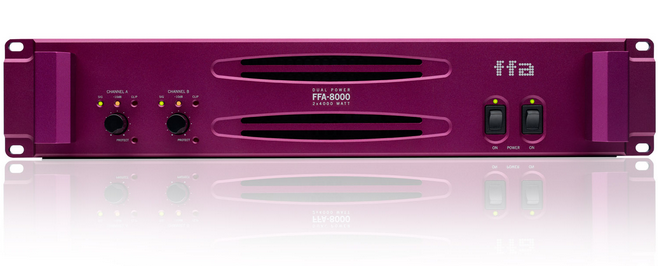 FFA FFA-8000 2*1200w功放