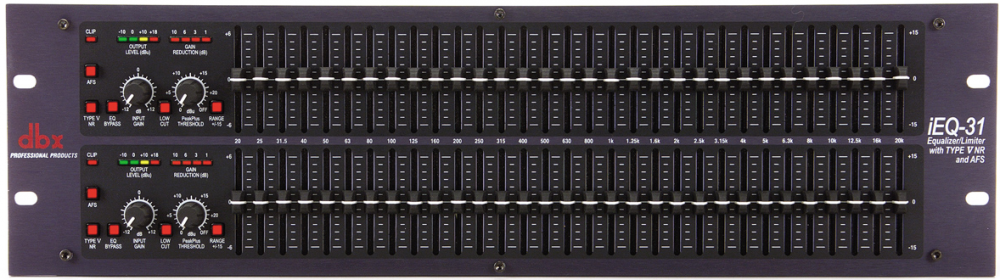 DBX iEQ31  双31段均衡器