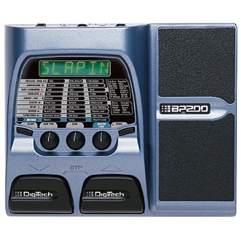 Digitech BP200 贝斯综合效果器