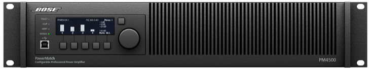 BOSE PM4500N 可配置多通道数字功率放大器
