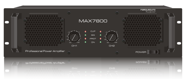 蜚声 Famousound MAX7800 专业音响功放