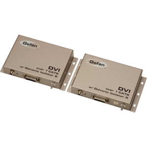 格芬  Gefen   DVI接口DVI 1cat6 GI过一个六类与galvanic隔离器