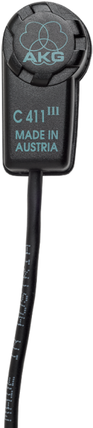 AKG C411 L高性能微型电容拾音器