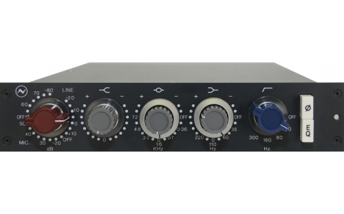 AMS-NEVE 1073N 独立的麦克风前置放大器和均衡