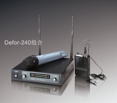安度 Arttoo Defor-240 VHF双通道无线话筒