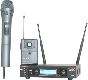 Galaxy Audio AS-HH7 手持式、腰包式发射机