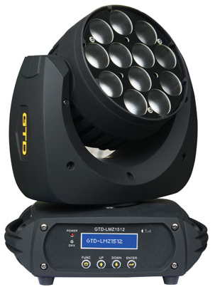 明道灯光 GTD GTD-LMZ1512 LED摇头染色灯
