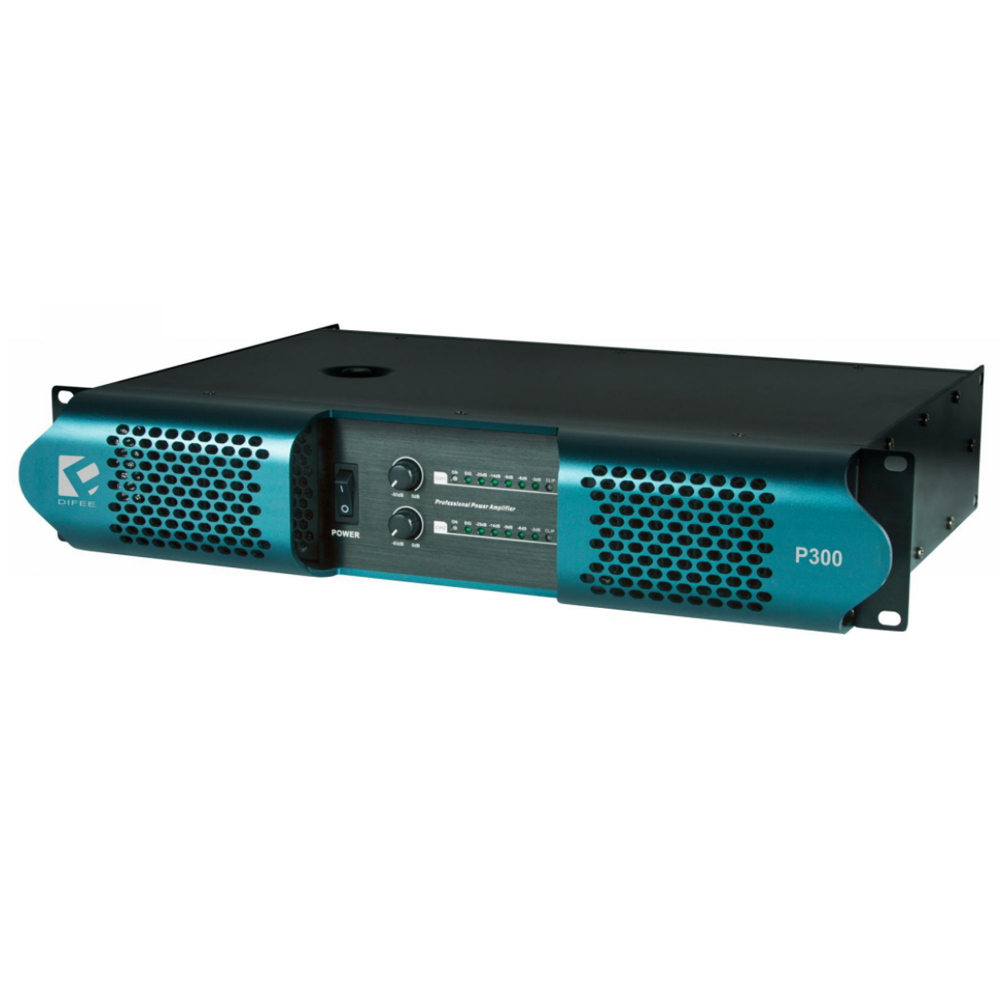 DIFEE  P350  2声道x300W 纯后级功放