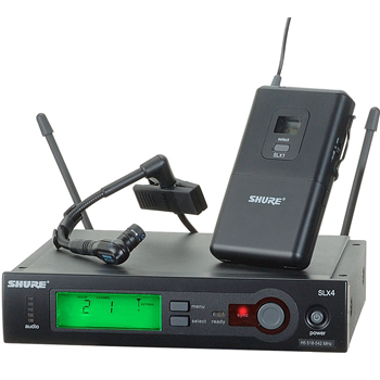 舒尔 SHURE SLX14/98H 微型乐器话筒
