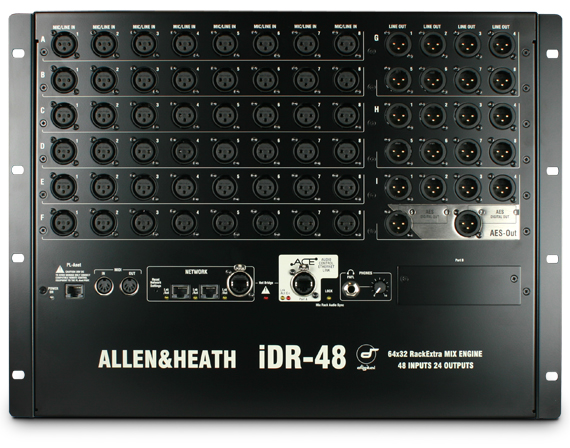 艾伦赫赛 ALLEN&HEATH IDR-48 调音台混合机架