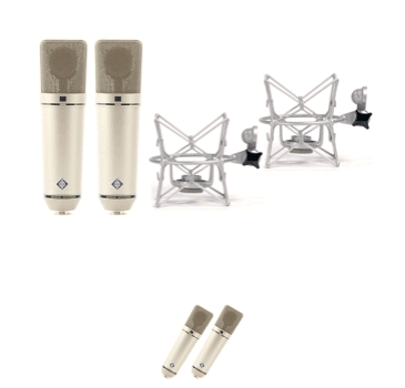 纽曼 Neumann U 87 Ai Stereo 一对电容式麦克风（镍）