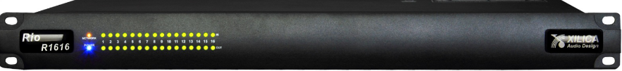 史力卡XILICA Rio R1616-N Dante网络音频传输扩展盒