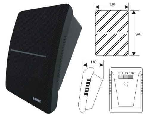 万声达  T-Kokopa  CW-106B 壁挂音箱