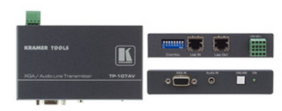 克莱默 Kramer TP-107AV  计算机图像视频 & 立体声音频双绞线发送器