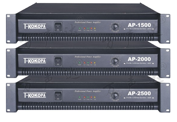 万声达  T-Kokopa  AP-2500   纯后级定压功放