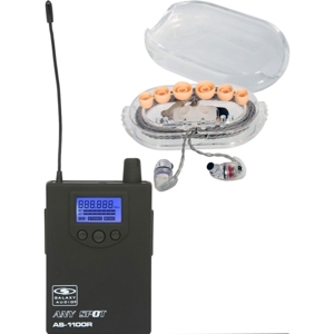 Galaxy Audio  AS-1106R 带EB-6耳塞式耳机的腰挂式接收器