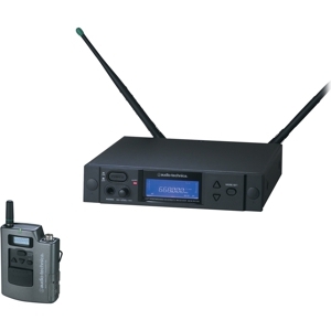 铁三角 Audio-Technica AEW-4110aD 无线腰包式话筒
