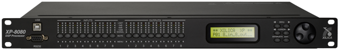 XILICA XP8080 8进8出数字音频处理器