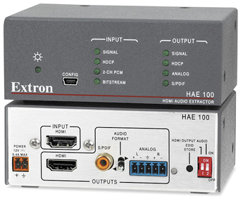爱思创  Extron  HAE 100  音频解嵌器