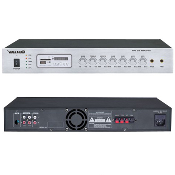 KDLK NP-020 1.5U带MP3/FM广播功率放大器 60W