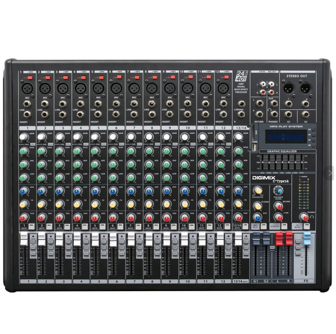 DIGIMIX C-Type16 世界顶级16路模拟调音台