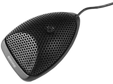 舒尔 Shure MX391/S  超心形拾音话筒（黑色）