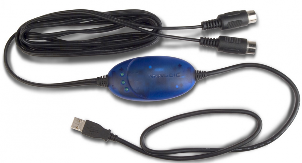 M-Audio  USB Uno 一进一出USB总线供电MIDI接口